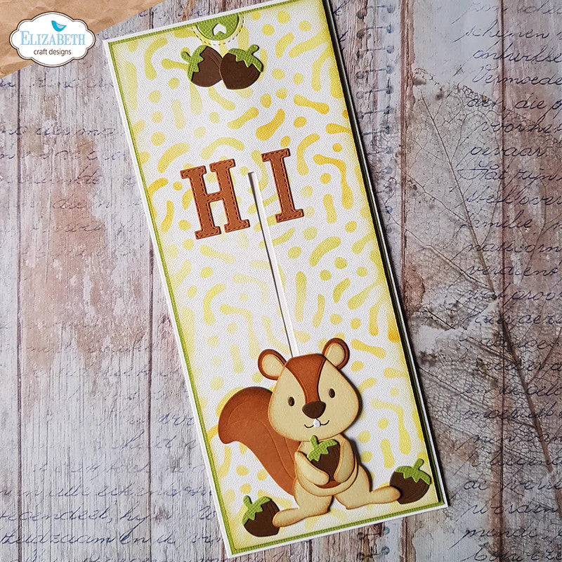 Elizabeth Craft Designs Juego de troqueles con lengüetas de extracción