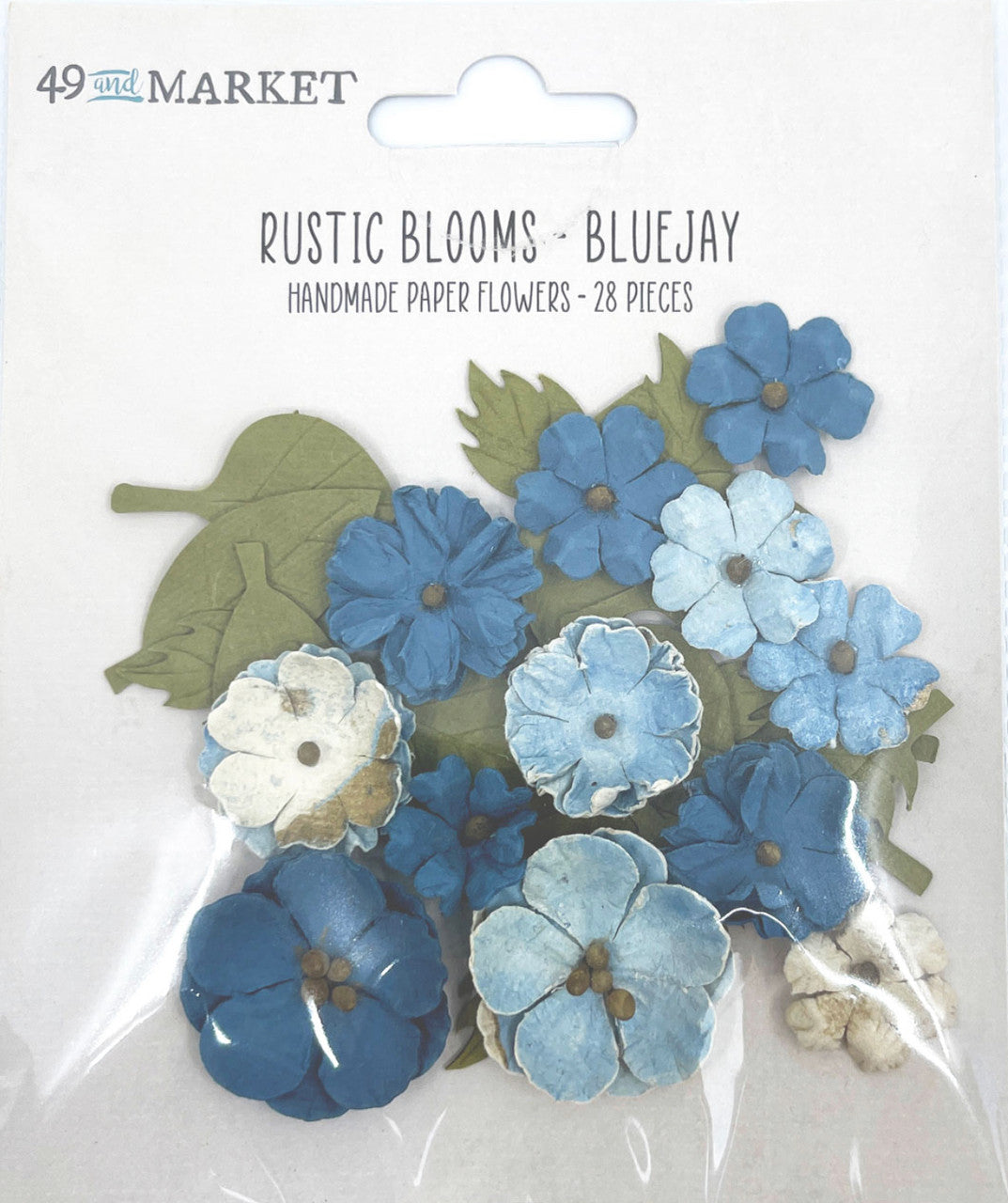 49 and Market Rustic Blooms Flowers - Bluejay