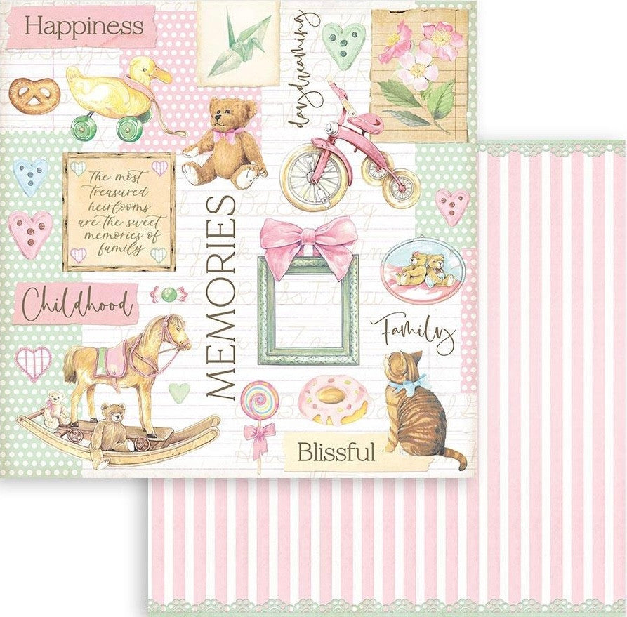 Stamperia Double Face 12” x 12” Paper Collection - DayDream