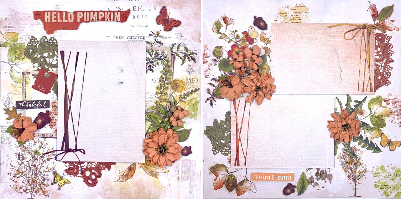 Hello Pumpkin 2-Page Layout