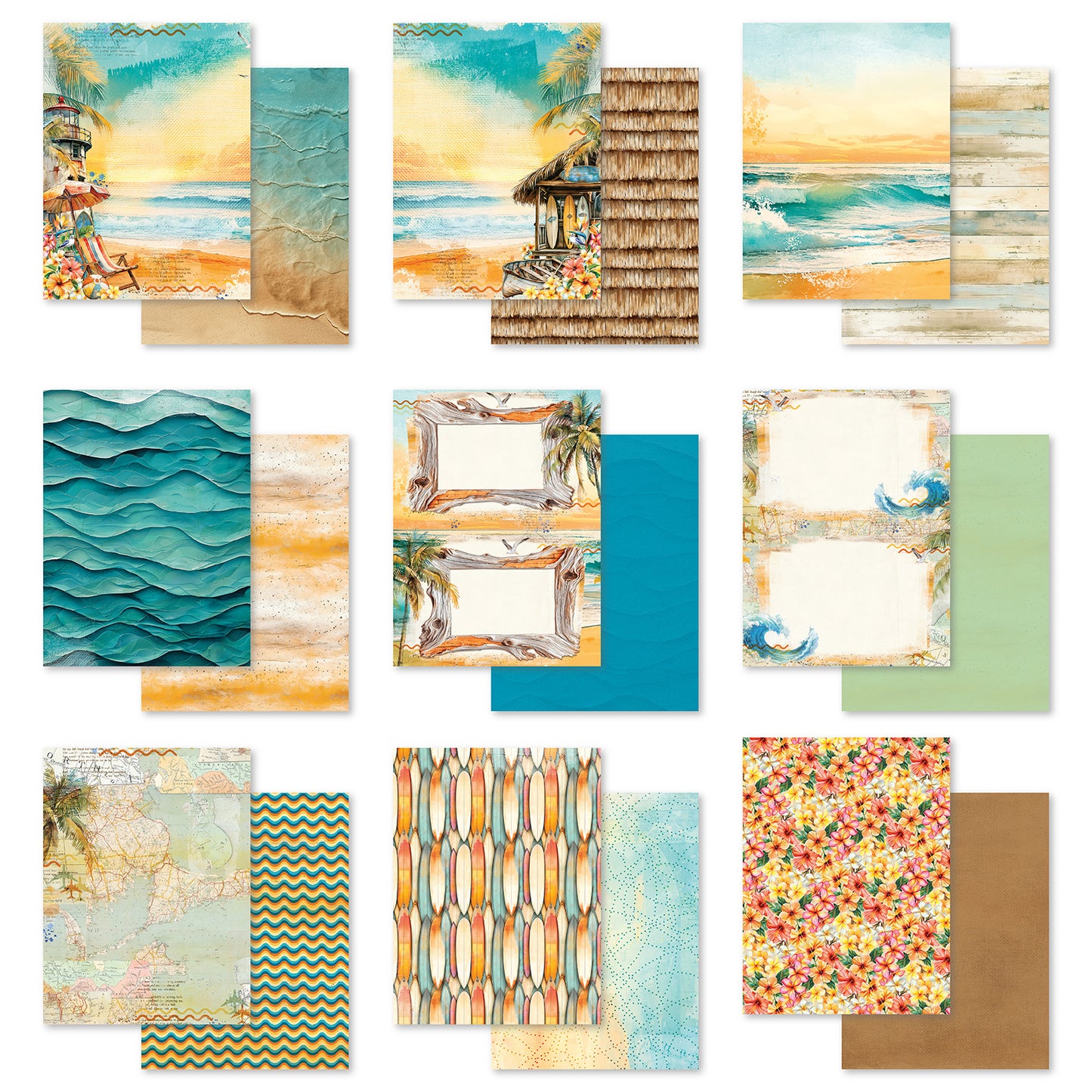 49 & Market Beach Vibes 6 x 8 Collection Pack