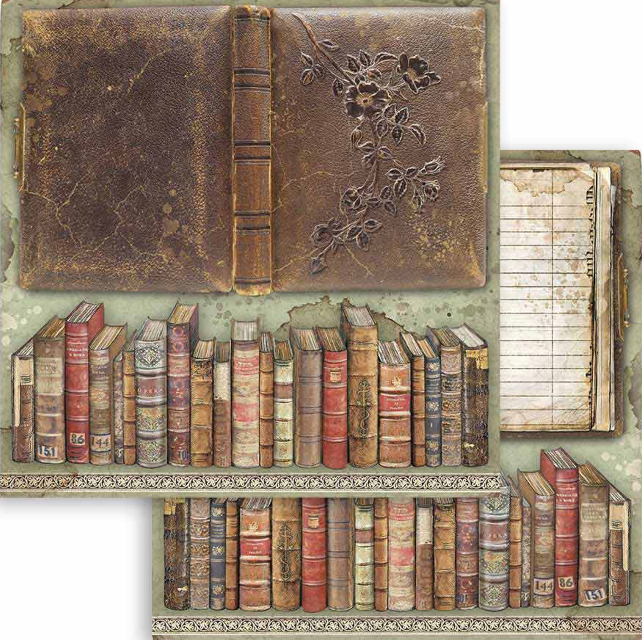 Stamperia Lady Vagabond 12” x 12” Paper Pack