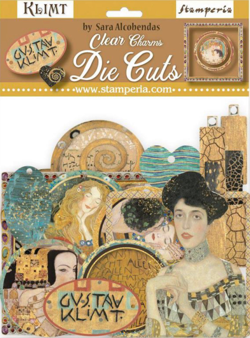 Stamperia doorzichtige stansvormen - Klimt