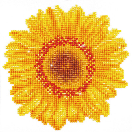 Diamond Dotz Happy Day Sunflower with Frame