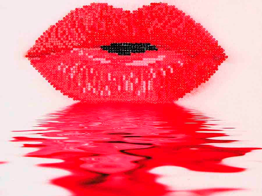 Diamond Dotz Hot Lips - Kreative Kreations