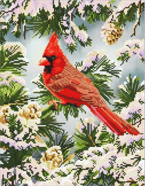 Diamond Dotz Good Fortune Cardinal