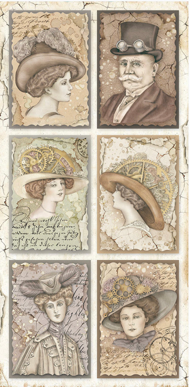 Stamperia (6"x12") dubbelzijdig papierpakket - Lady Vagabond Lifestyle