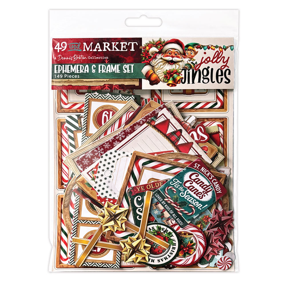 49 & Market Jolly Jingles Ephemera Set