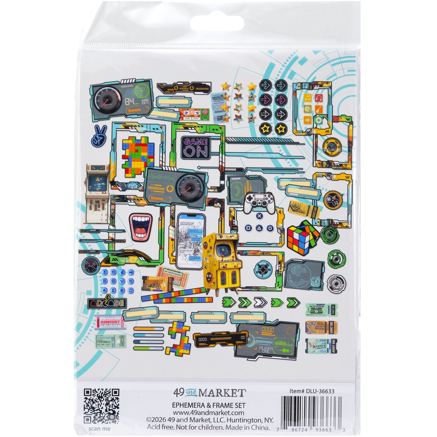 49 & Market Level Up Ephemera & Frame Set