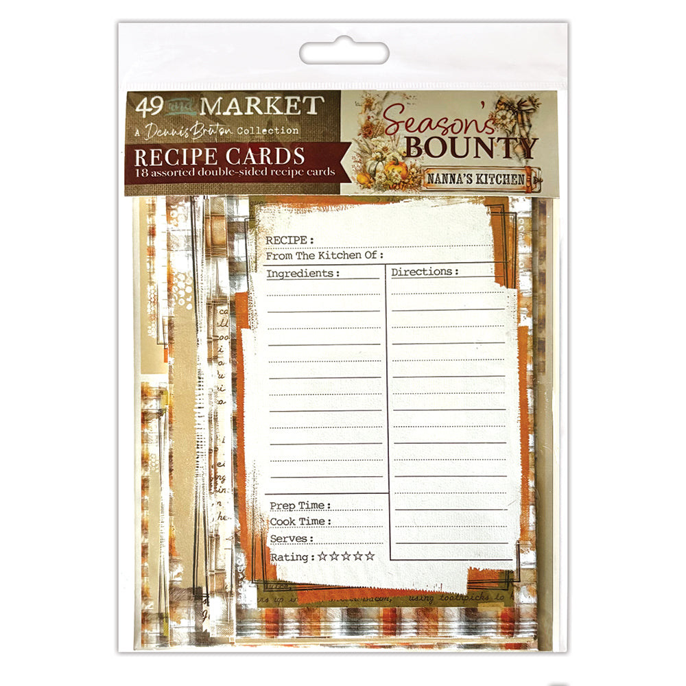 49 & Market Season's Bounty Recipe Cards