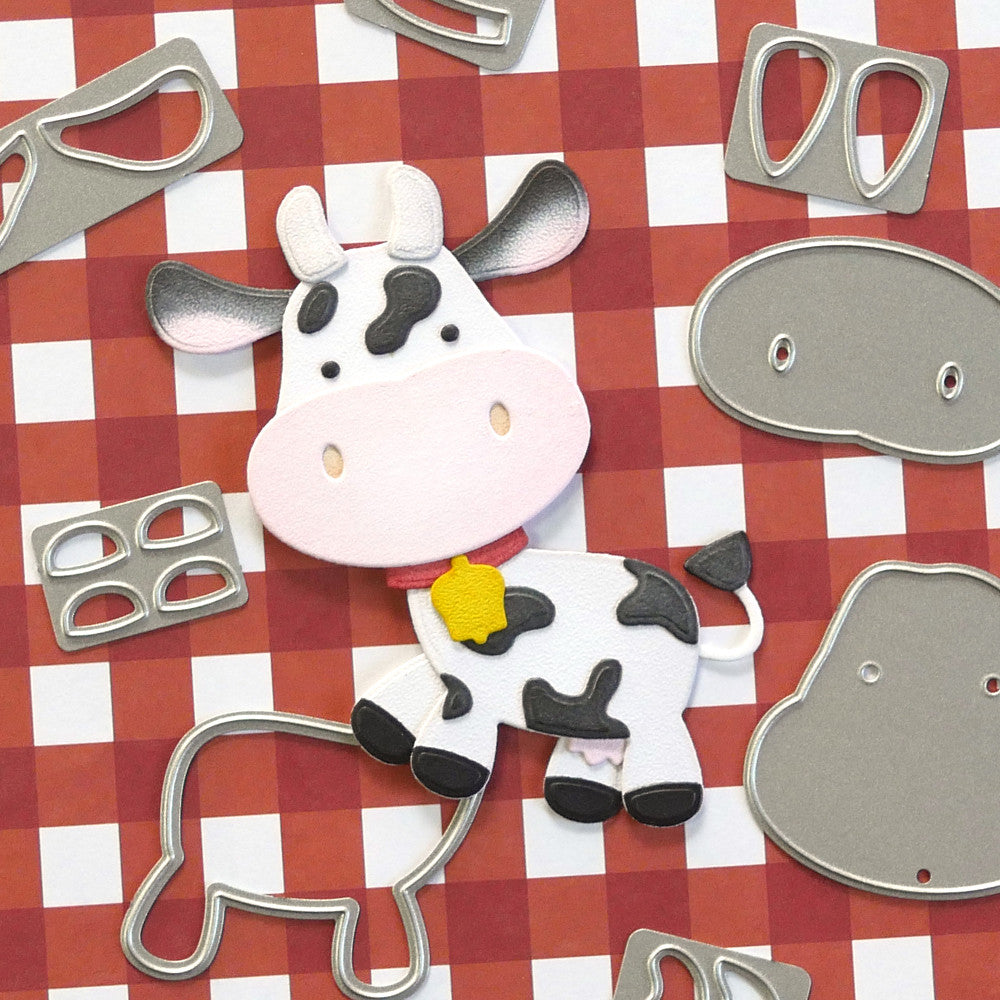 Juego de troqueles de vaca Elizabeth Craft