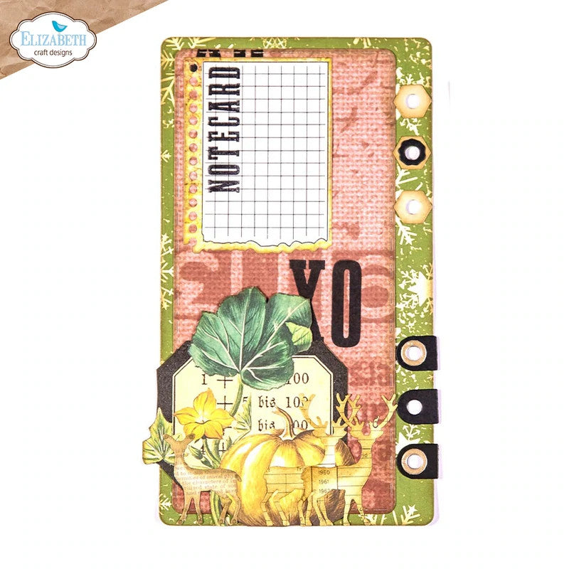 Elizabeth Craft Designs Sidekick Essentials 20: Juego de troqueles de metal con globo de nieve