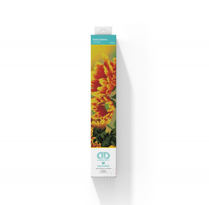 Diamond Dotz SQUARES Field Daisies