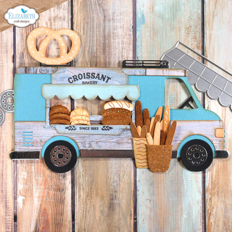 Elizabeth Craft Designs Food Truck Die Set 2012