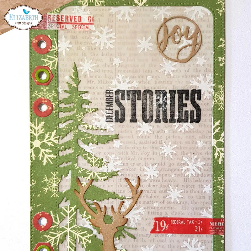 Elizabeth Craft Designs Cosy Days stempelset