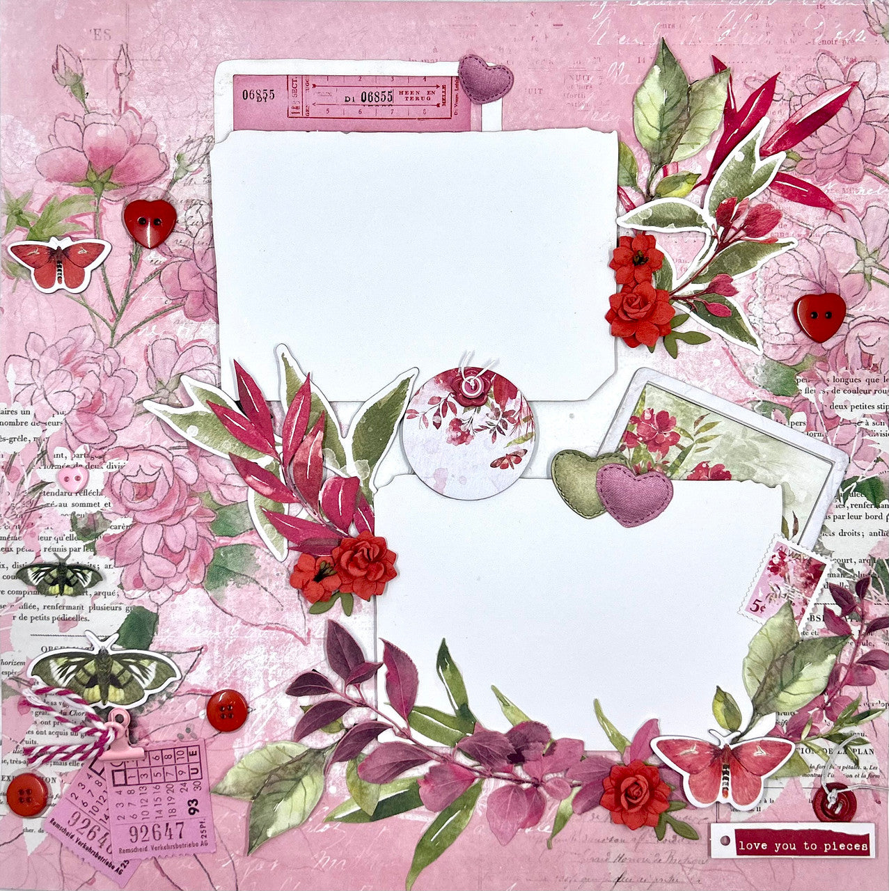Love You More 2-Page Layout (Virtual Class 59)