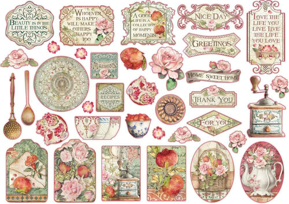 Stamperia Stansvormen Assortiment - Casa Granada