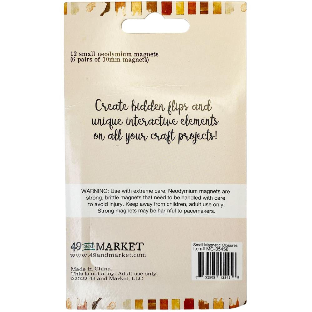 49 & Market Magnetic Closures - Small