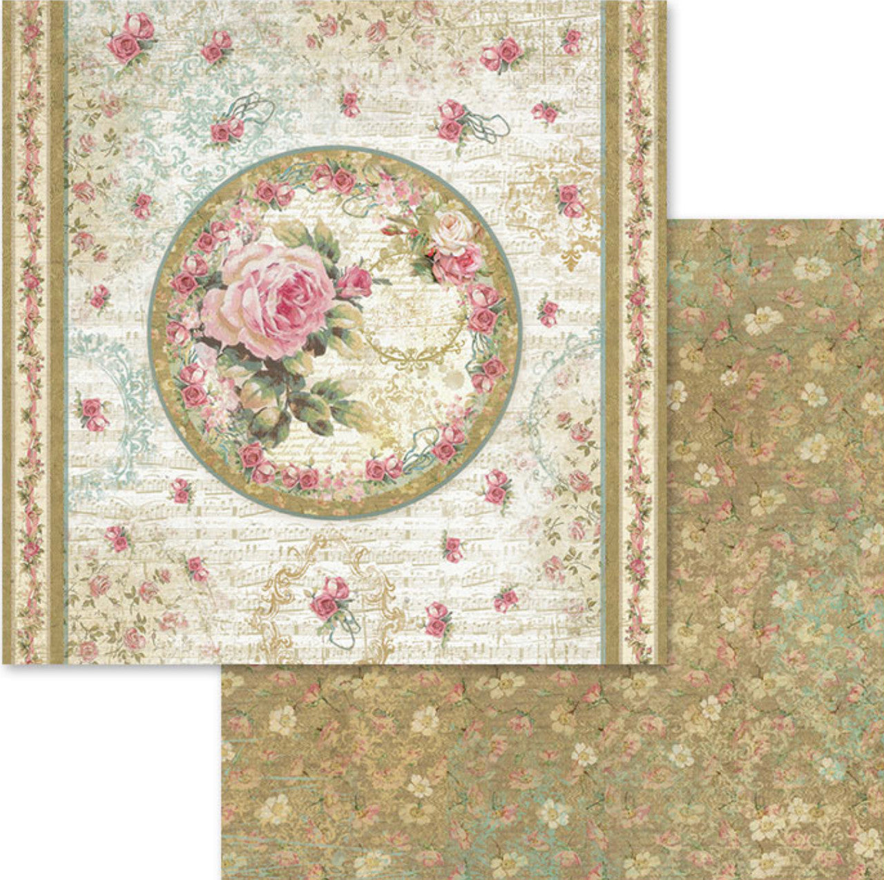 Paquete de papel precioso Stamperia 12" x 12"
