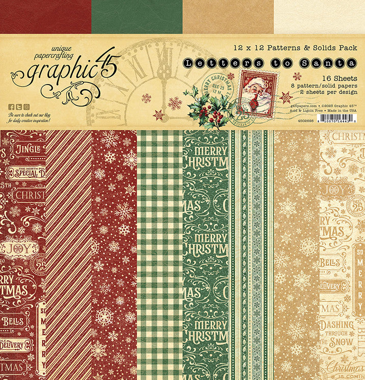 Graphic 45 12x12 Collections and Stamperia Collections - Craft and Hobby  Supplies - Imaginations