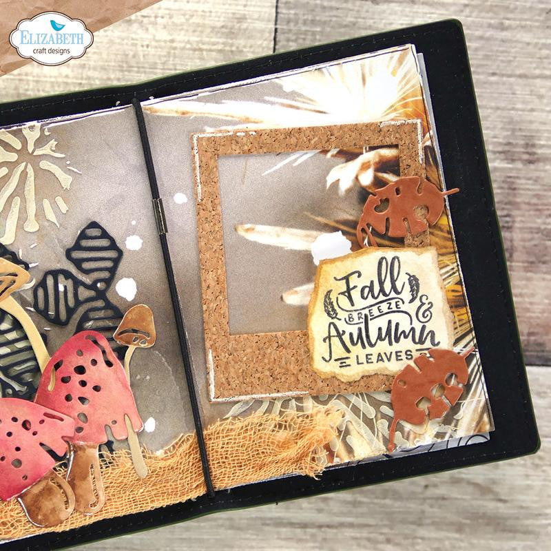 Elizabeth Craft Designs herfstbladeren stempelset