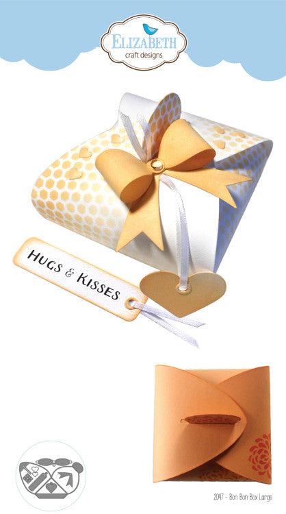 Elizabeth Craft Designs Bon Bon Box Juego de troqueles grandes