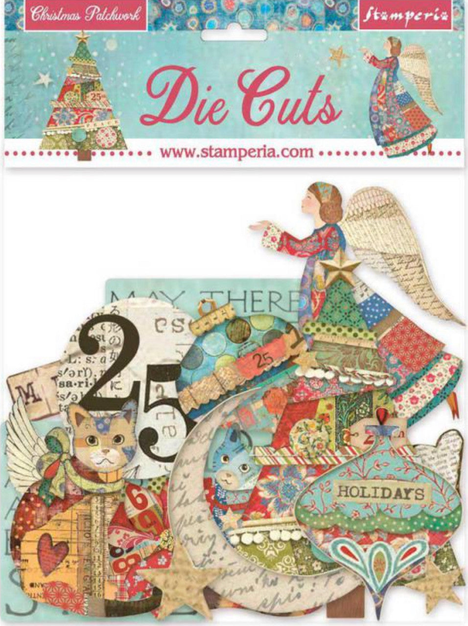 Stamperia Troqueles Navidad Patchwork