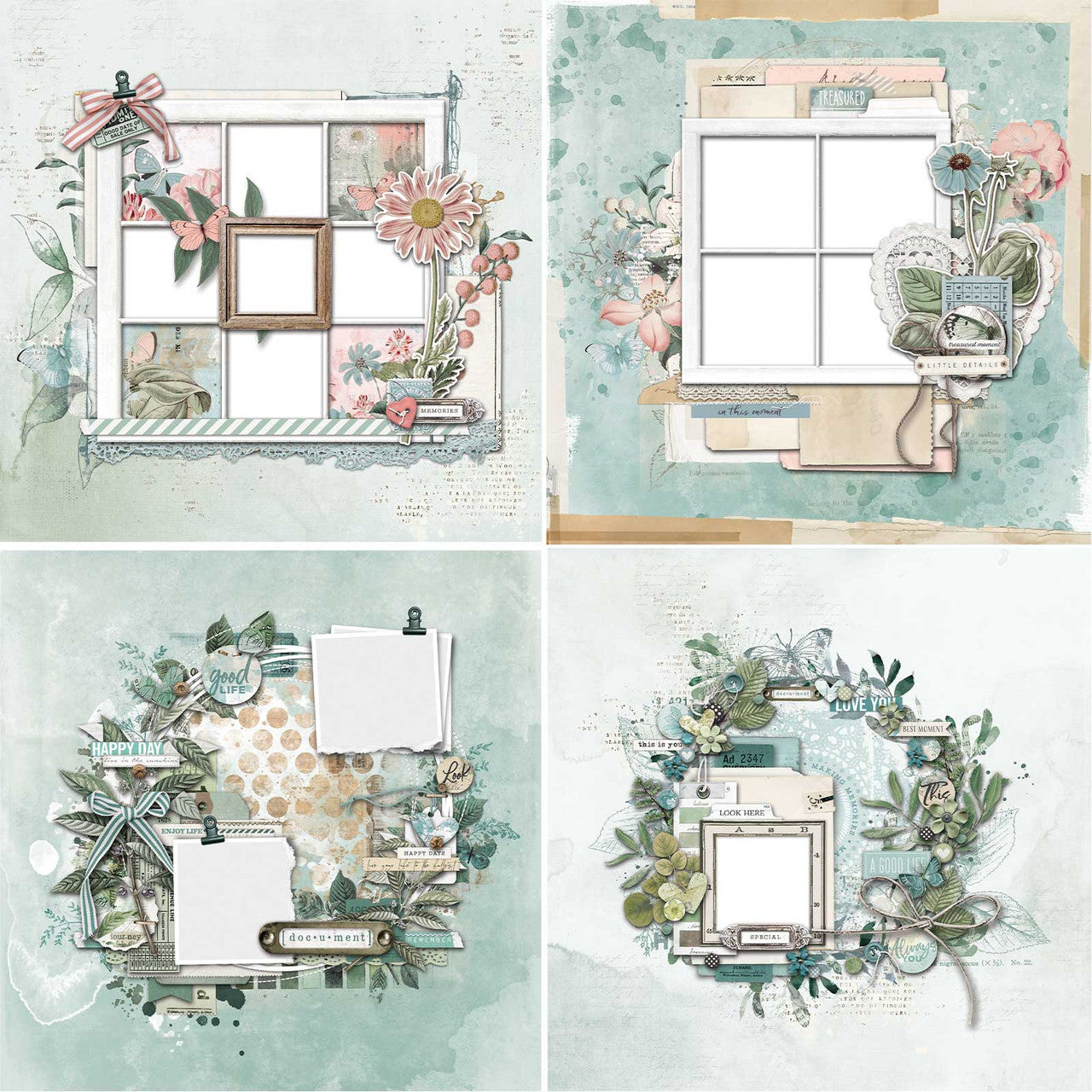 49 and Market Vintage Artistry Tranquility Ultimate Page Kit