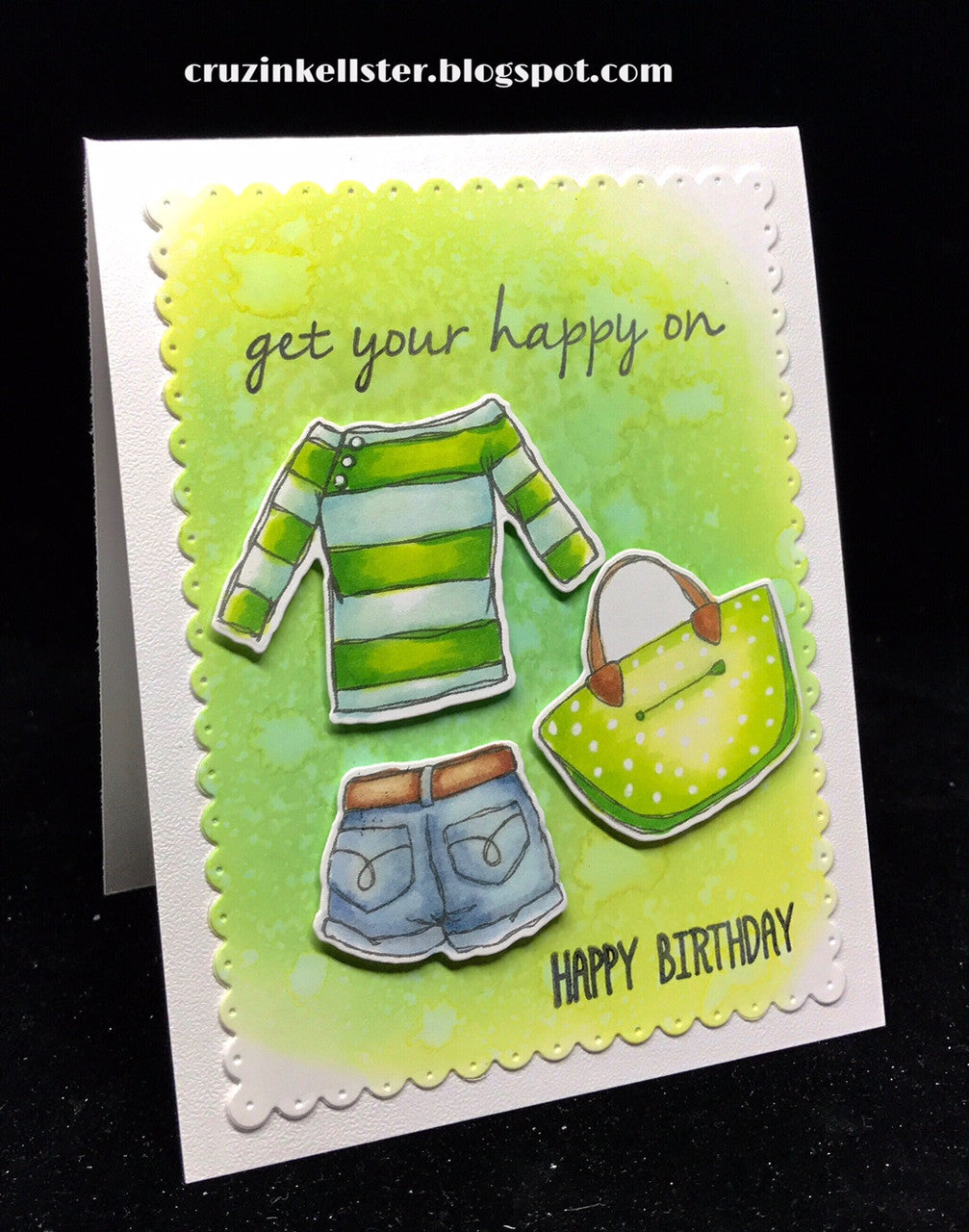 Elizabeth Craft Fashions 3 Duidelijke stempel