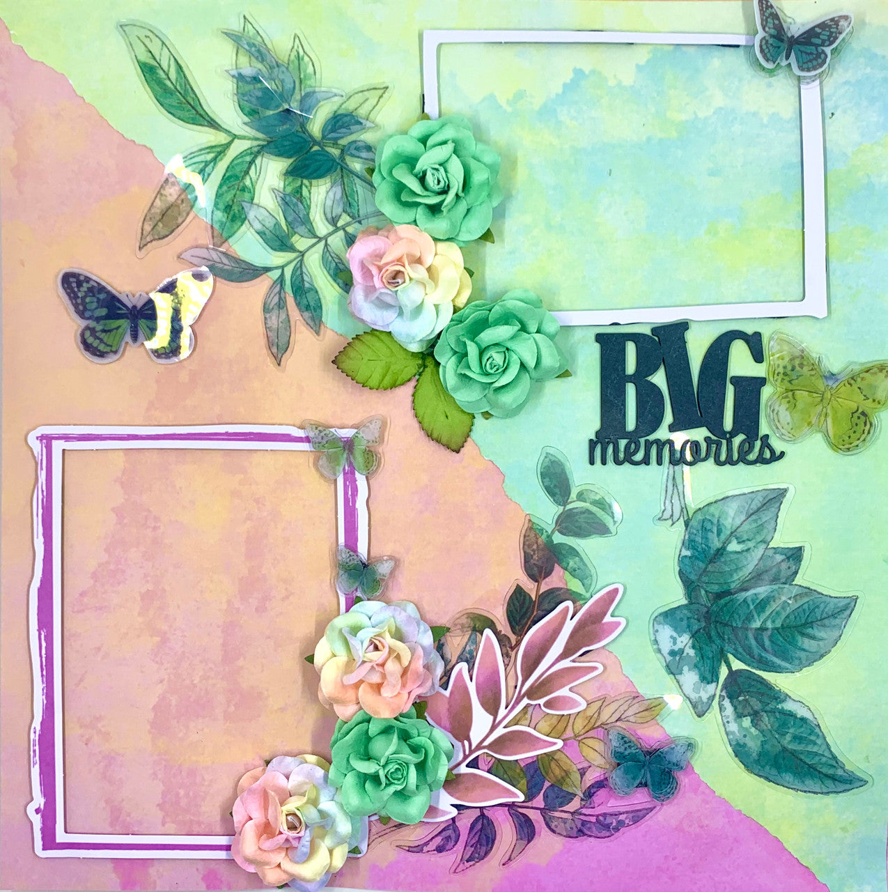 Grandes recuerdos Diseño de 2 páginas