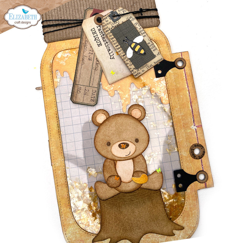 Elizabeth Craft Designs Mason Jar / Sneeuwbol speciale kit