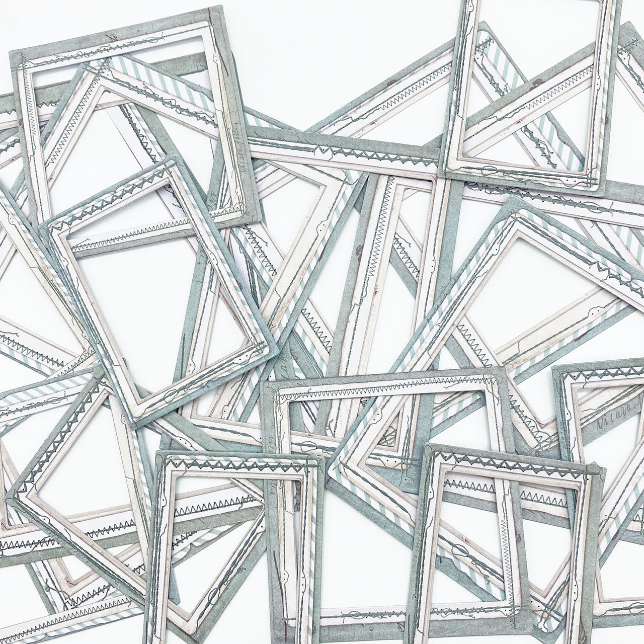 49 and Market Color Swatch Eucalyptus Frame Set
