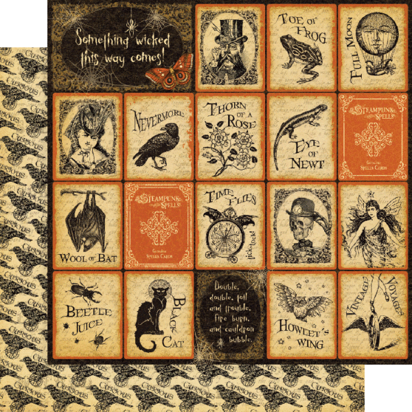 Graphic 45 Steampunk Spells 12” x 12” Deluxe Collector’s Edition