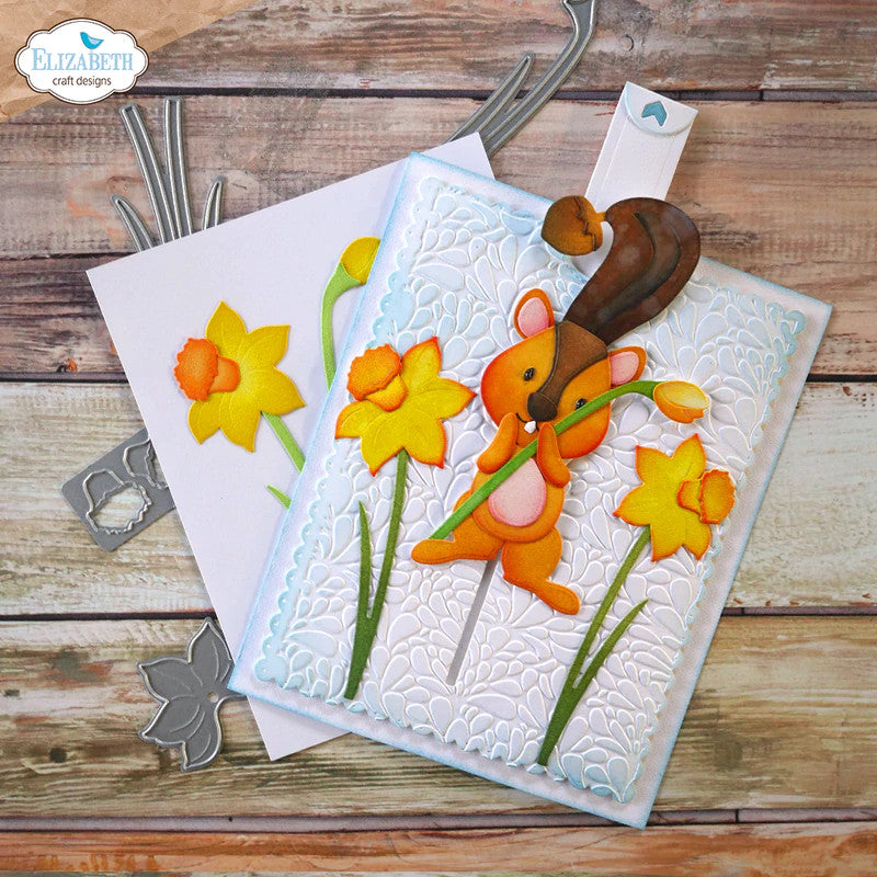Elizabeth Craft Designs Juego de troqueles con lengüetas de extracción
