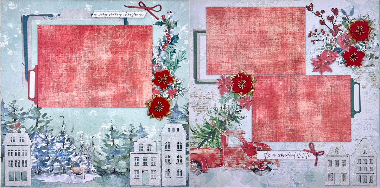 Christmas Spirits 2-Page Layout