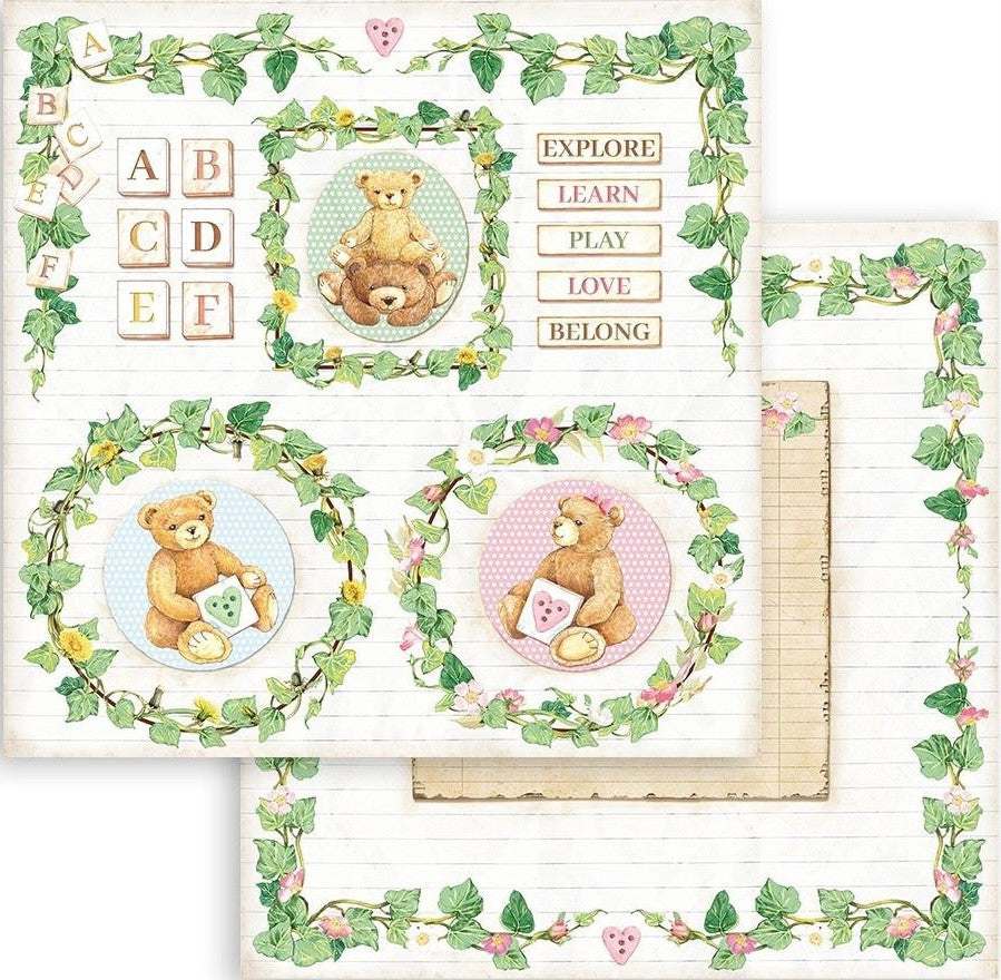 Stamperia Double Face 12” x 12” Paper Collection - DayDream