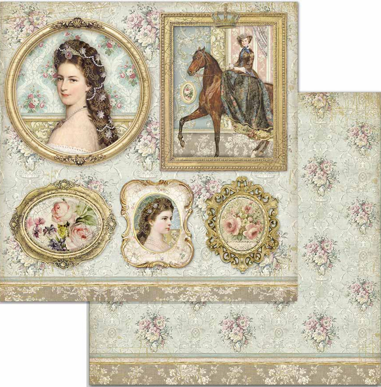Stamperia Princess Paper Pack 12” x 12”