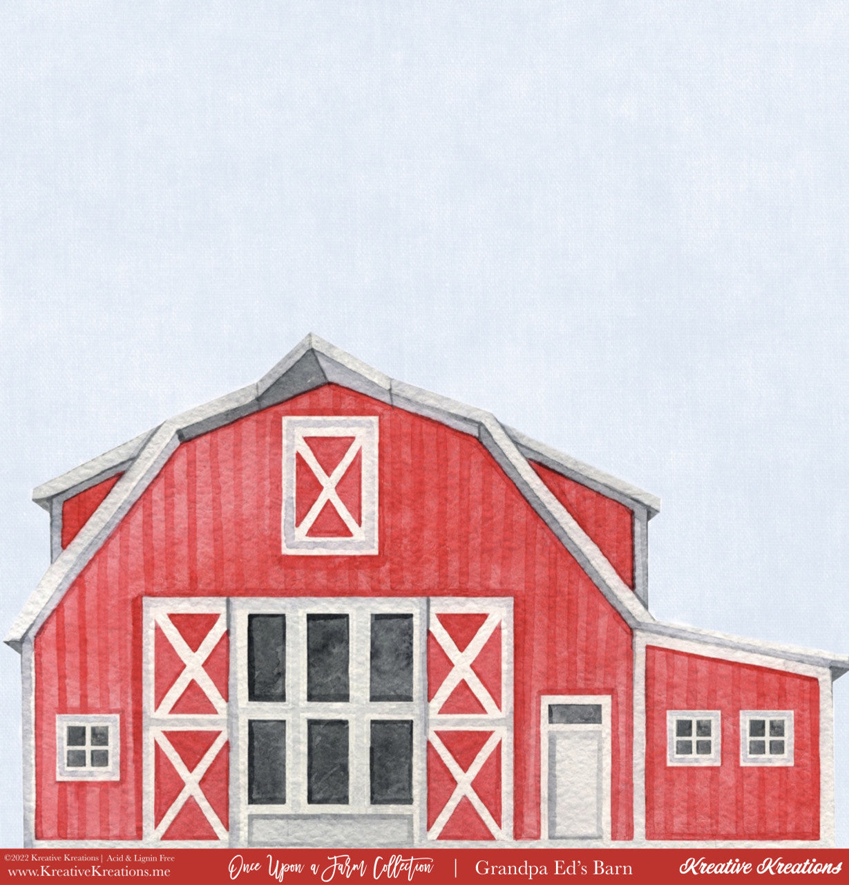 Kreative Kreations Once Upon a Farm 12” x 12” Paper Collection