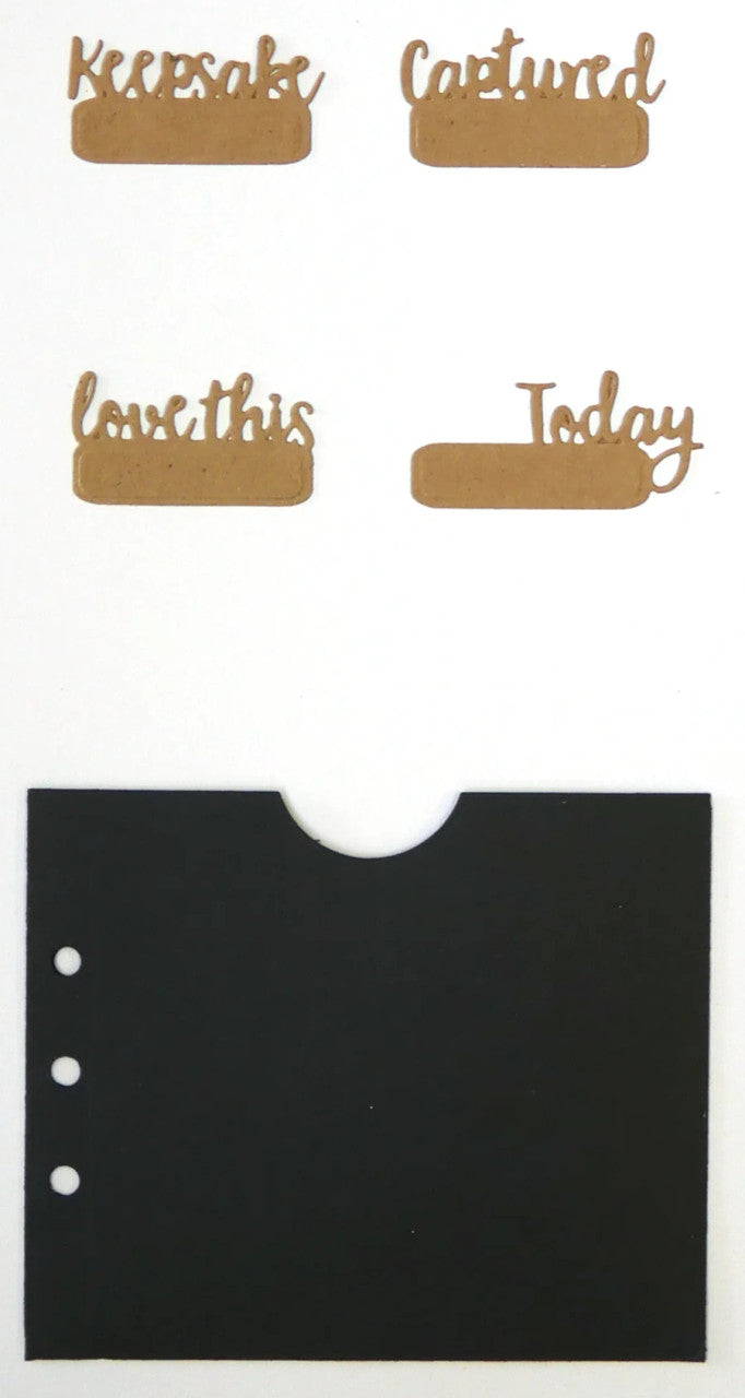 Elizabeth Craft Designs Planner Pocket 1 Die Set 1608
