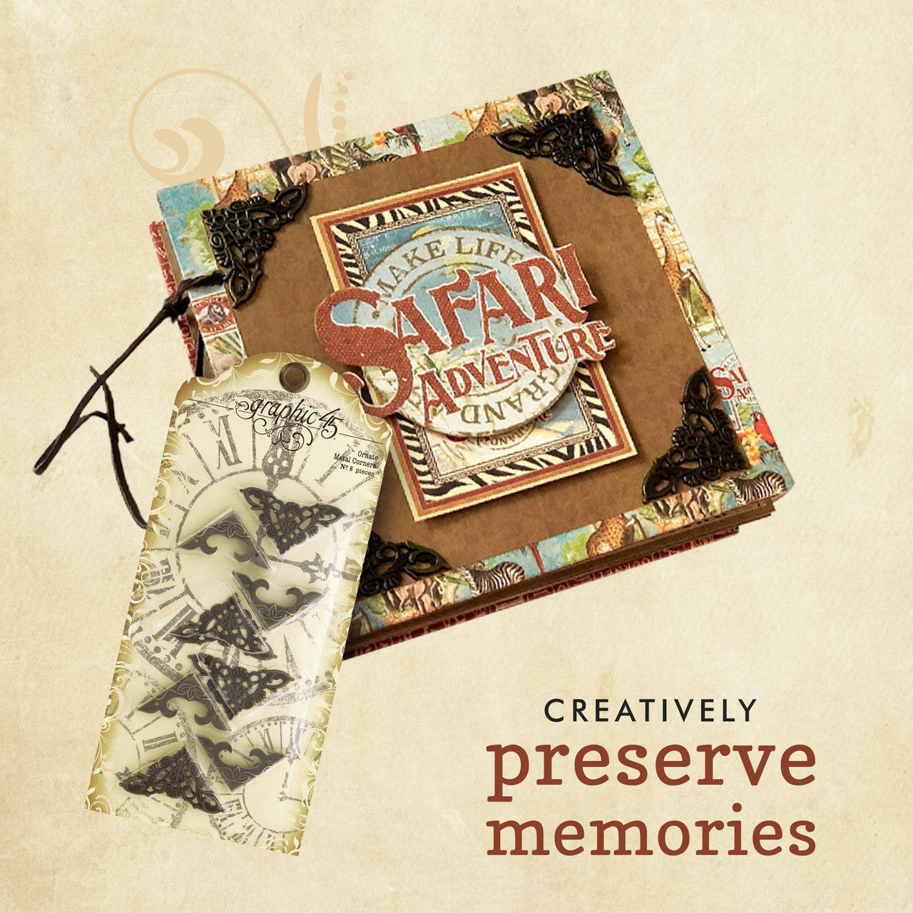 Gráfico 45 Esquinas metálicas adornadas