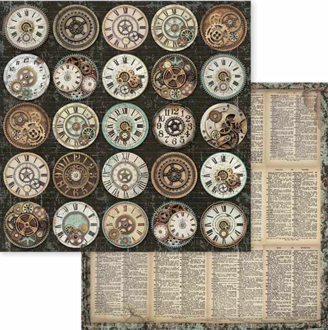 Stamperia Voyages Fantastiques 12” x 12” Paper Pack