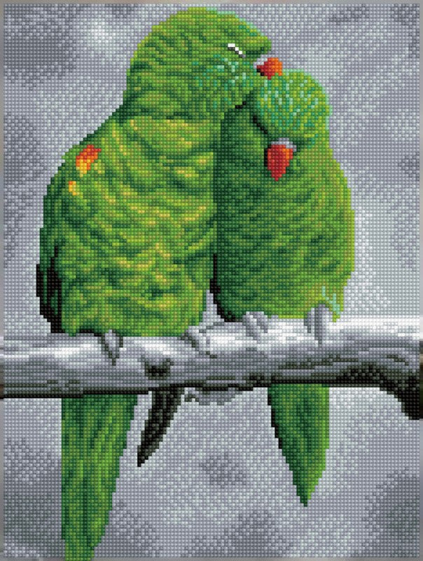 Diamond Dotz SQUARES Sweet Perch