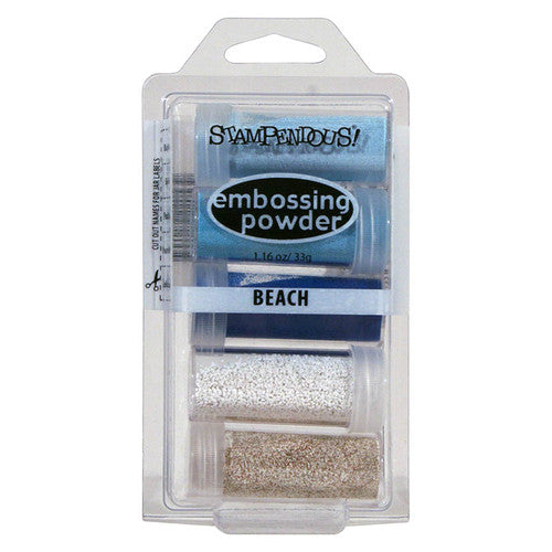 Kit de polvos para relieve de playa Stampendous