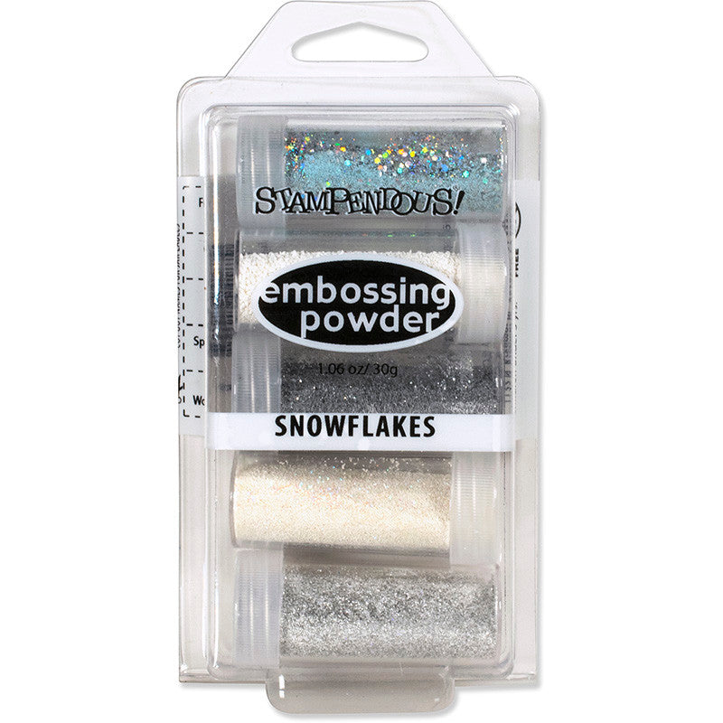 Stampendous Snowflakes Embossing Powder Kit – Kreative Kreations