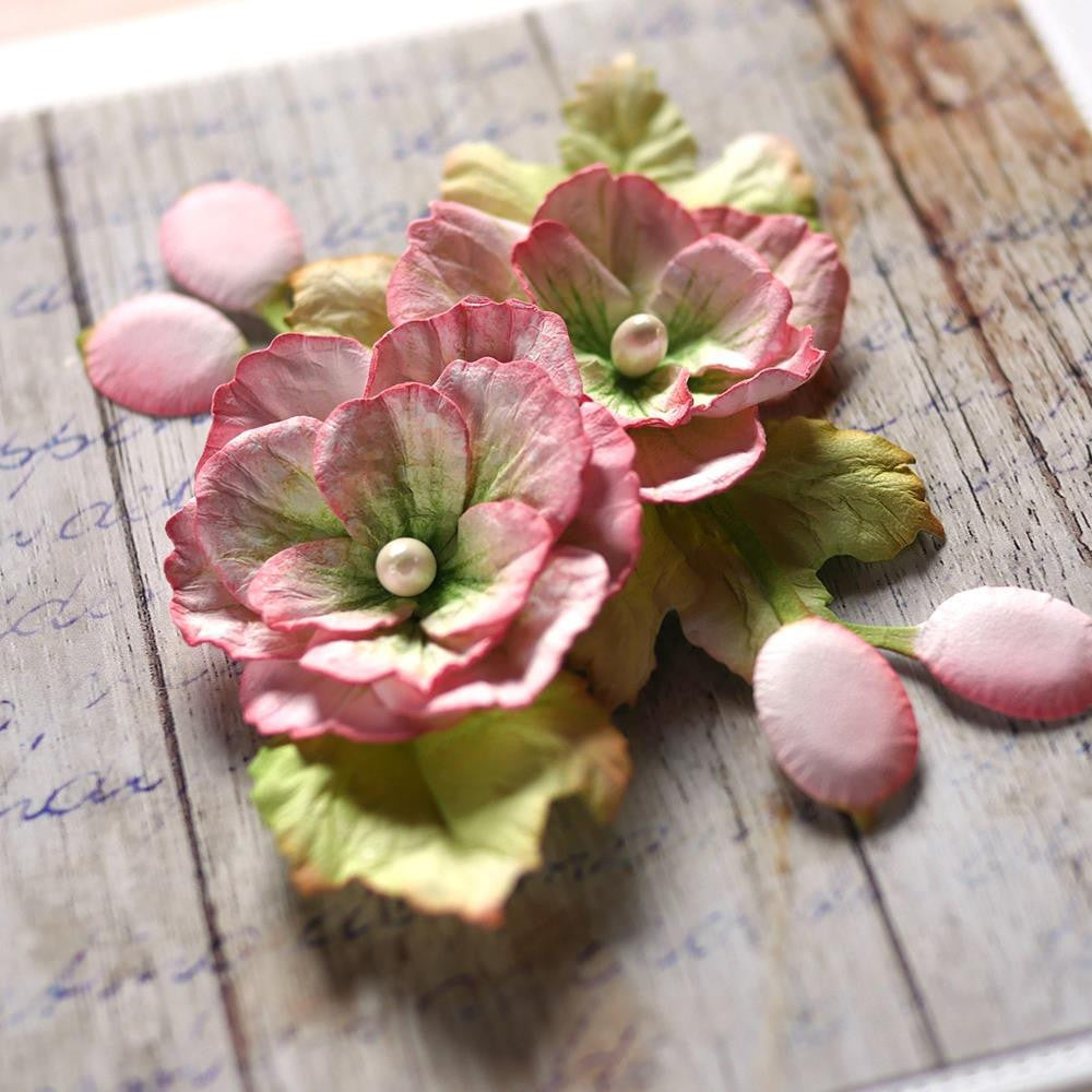 Juego de 4 troqueles florales Elizabeth Craft