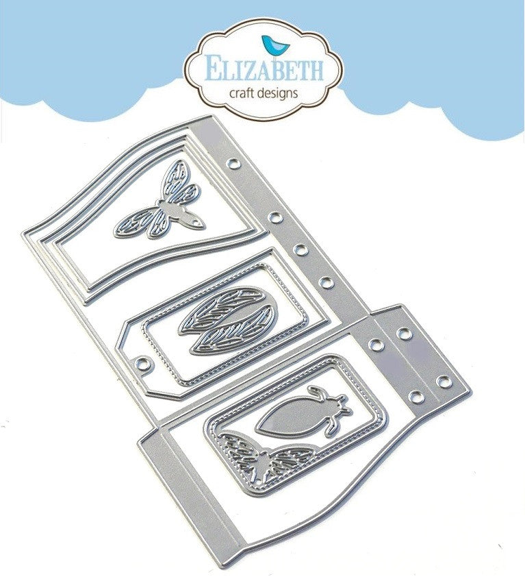 Elizabeth Craft Sidekick Essentials 18 Wave Pocket Sidekick Die Set