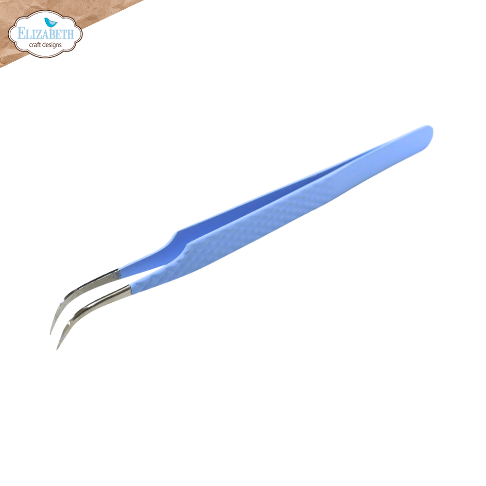 Elizabeth Craft Designs Pinzas de punta fina azul