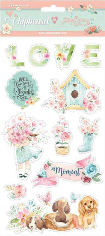 Stamperia Circle of Love Chipboard