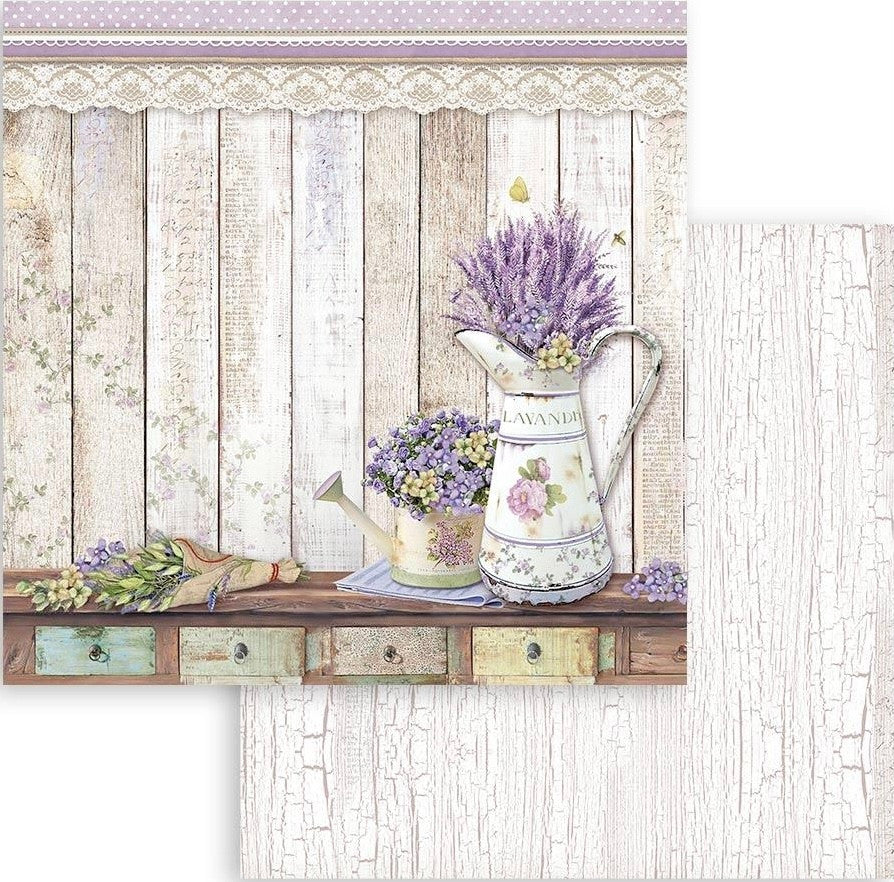 Stamperia Double Face 12” x 12” Paper Collection - Provence 2.0