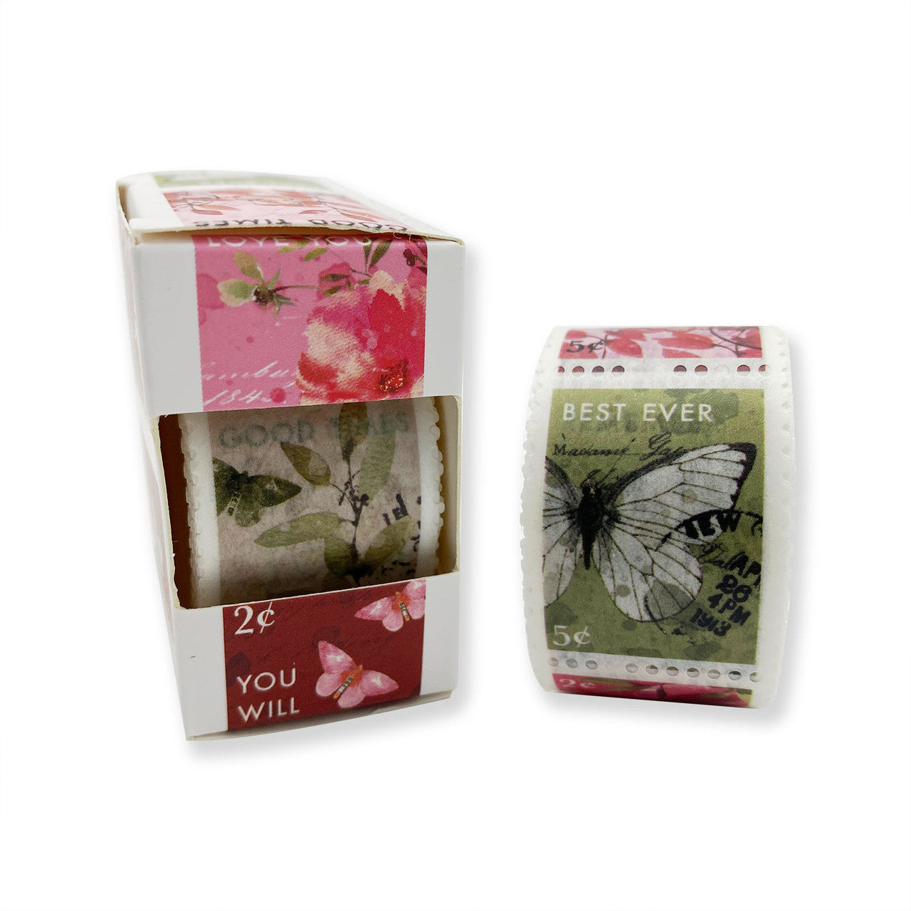49 and Market ARToptions Rouge Postage Stamp Washi Tape